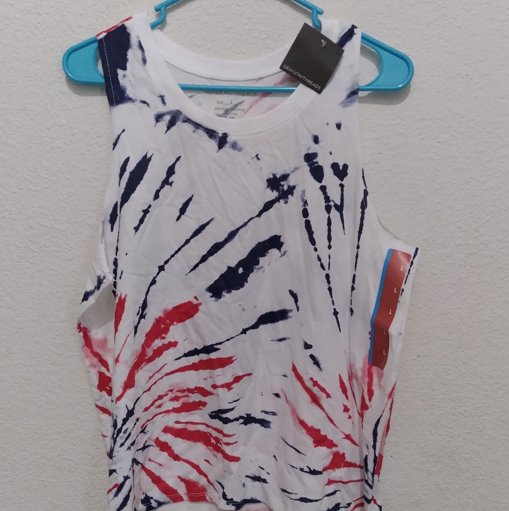 NWT Grayson Threads Men's muscle shirt, size large (dresser 1)